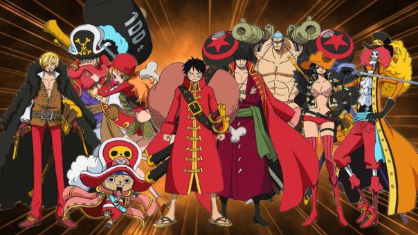 one piece red film