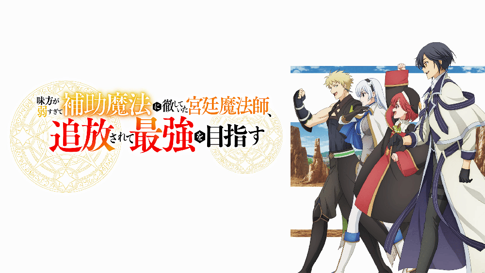 Mikata ga Yowasugite Hojo Mahou ni Tesshiteita Kyuutei Mahoushi, Tsuihou sarete Saikyou wo Mezashimasu Batch Subtitle Indonesia