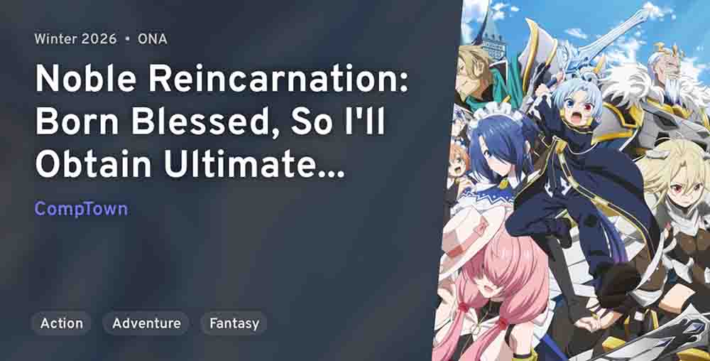 Kizoku Tensei: Megumareta Umare kara Saikyou no Chikara wo Eru Batch Subtitle Indonesia